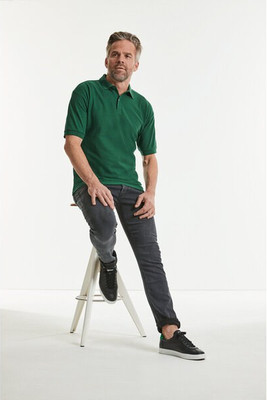 Russell R539M - Durable Classic Polycotton Polo for Work & School
