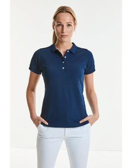 Russell R566F - Stretch Polo Ladies