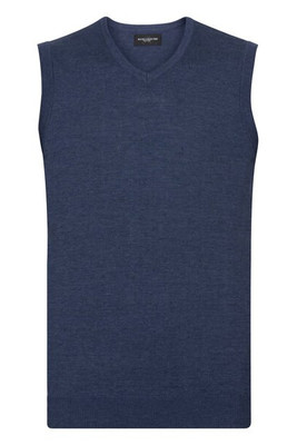Russell R716M - Classic Fit CottonBlend V-Neck Sleeveless Pullover
