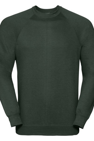 Russell R762M - Durable Classic Raglan Sweatshirt with Stain Protection