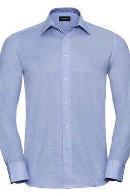 RUSSELL R922M - LONG SLEEVE TAILORED OXFORD SHIRT