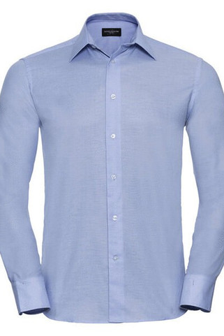 RUSSELL R922M - LONG SLEEVE TAILORED OXFORD SHIRT