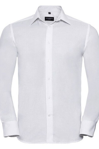 RUSSELL R922M - LONG SLEEVE TAILORED OXFORD SHIRT