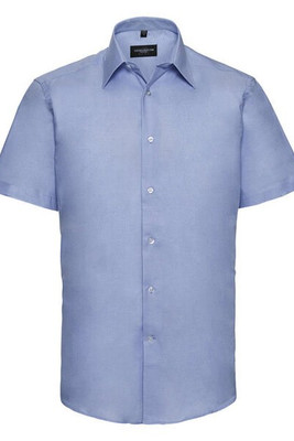 Russell R923M - Men's Short Sleeve Easy Care Oxford Dress Shirt