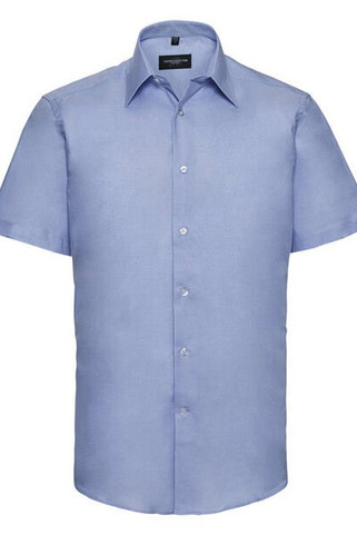 Russell R923M - Mens Short Sleeve Easy Care Oxford Dress Shirt