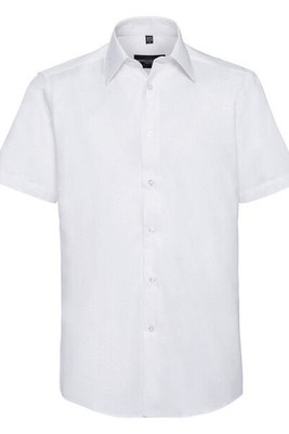 Russell R923M - Men's Short Sleeve Easy Care Oxford Dress Shirt