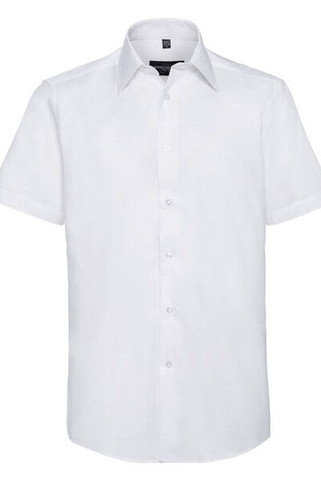 Russell R923M - Mens Short Sleeve Easy Care Oxford Dress Shirt