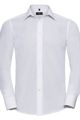 Russell R924M - Men's Easy Care Long Sleeve Poplin Dress Shirt