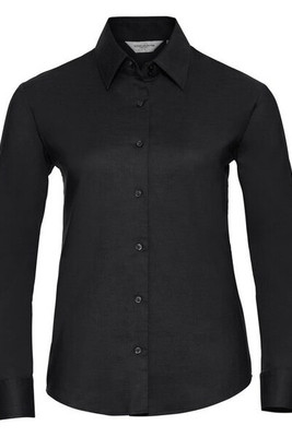 Russell R932F - Women's Tailored Long Sleeve Oxford Shirt