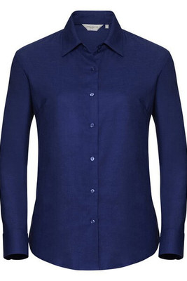 Russell R932F - Women's Tailored Long Sleeve Oxford Shirt