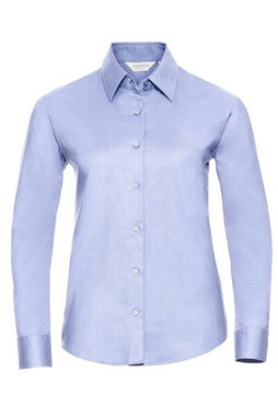 Russell R932F - Womens Tailored Long Sleeve Oxford Shirt