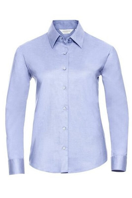 Russell R932F - Women's Tailored Long Sleeve Oxford Shirt