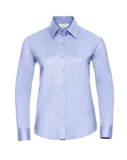 Russell R932F - Womens Tailored Long Sleeve Oxford Shirt