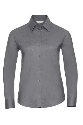 Russell R932F - Womens Tailored Long Sleeve Oxford Shirt