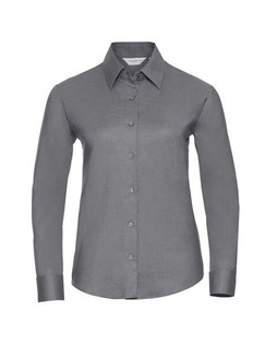 Russell R932F - Womens Tailored Long Sleeve Oxford Shirt