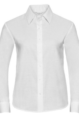 Russell R932F - Women's Tailored Long Sleeve Oxford Shirt