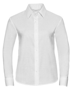 Russell R932F - Womens Tailored Long Sleeve Oxford Shirt
