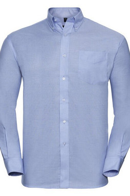 Russell R932M - Mens Classic Long Sleeve Oxford Dress Shirt
