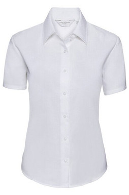 Russell R933F - Womens Tailored Short Sleeve Oxford Shirt