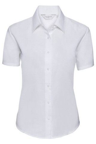 Russell R933F - Womens Tailored Short Sleeve Oxford Shirt
