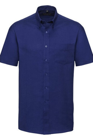 Russell R933M - Mens Easy Care Short Sleeve Oxford Shirt