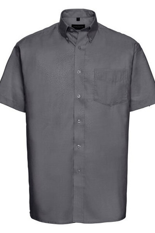 Russell R933M - Mens Easy Care Short Sleeve Oxford Shirt