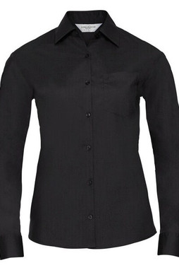 Russell R934F - Womens Easy Care Long Sleeve Poplin Shirt