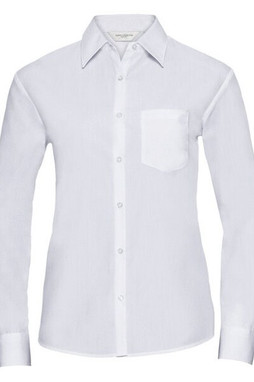 Russell R934F - Womens Easy Care Long Sleeve Poplin Shirt