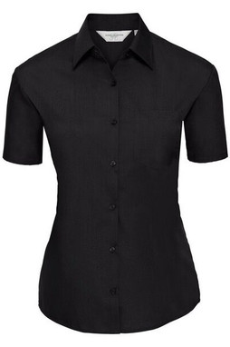 Russell R935F - Womens Easy Care Polycotton Poplin Shirt with Pocket