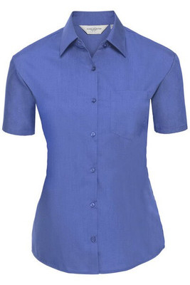 Russell R935F - Women's Easy Care Polycotton Poplin Shirt with Pocket