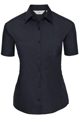 Russell R935F - Womens Easy Care Polycotton Poplin Shirt with Pocket