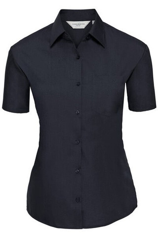 Russell R935F - Womens Easy Care Polycotton Poplin Shirt with Pocket