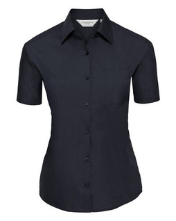 Russell R935F - Womens Easy Care Polycotton Poplin Shirt with Pocket