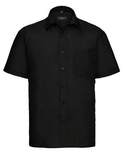 Russell R935M - Mens Easy Care Polycotton Short Sleeve Shirt