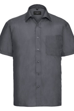 Russell R935M - Mens Easy Care Polycotton Short Sleeve Shirt