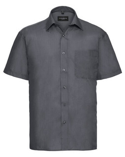 Russell R935M - Mens Easy Care Polycotton Short Sleeve Shirt