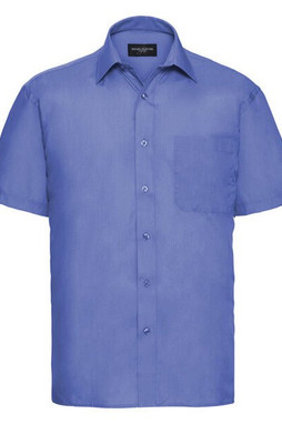 Russell R935M - Mens Easy Care Polycotton Short Sleeve Shirt