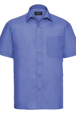 Russell R935M - Mens Easy Care Polycotton Short Sleeve Shirt