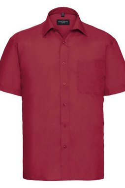 Russell R935M - Mens Easy Care Polycotton Short Sleeve Shirt