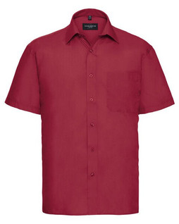 Russell R935M - Mens Easy Care Polycotton Short Sleeve Shirt