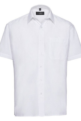 Russell R935M - Mens Easy Care Polycotton Short Sleeve Shirt