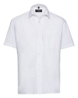 Russell R935M - Mens Easy Care Polycotton Short Sleeve Shirt