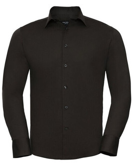 RUSSELL R946M - MENS LONG SLEEVE FITTED STRETCH SHIRT