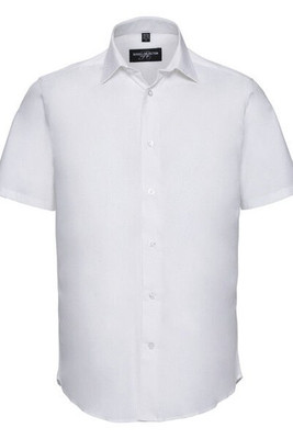 Russell R947M - Men's Fitted Short Sleeve Stretch Cotton Shirt