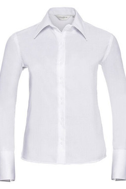 RUSSELL R956F - LADIES LONG SLEEVE ULTIMATE NON-IRON SHIRT