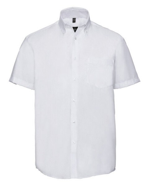 Russell R957M - Men's Ultimate Non-Iron Short Sleeve Cotton Shirt
