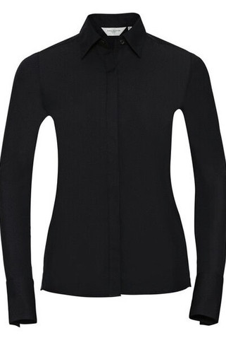 Russell R960F - Womens Ultimate Stretch Long Sleeve Shirt