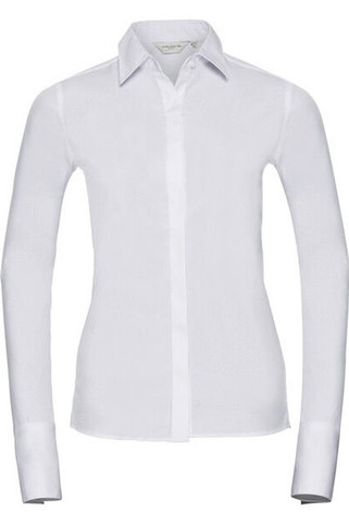 Russell R960F - Womens Ultimate Stretch Long Sleeve Shirt