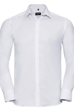 Russell R962M - Mens Long Sleeve Herringbone Dress Shirt