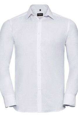 Russell R962M - Men's Long Sleeve Herringbone Dress Shirt